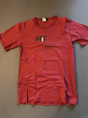 Jansport Maroon MIT Massachusetts institute Of Technology Men's T-Shirt SMALL